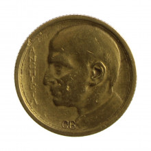 Moeda V-159 1000 Réis 1938 BC/MBC José Anchieta Bronze Alumínio Ø24,5mm 7gr.