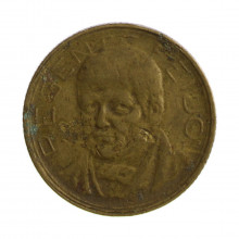 Moeda V-154 500 Réis 1937 BC/MBC Feijó Bronze Alumínio Ø22,5mm 5gr.