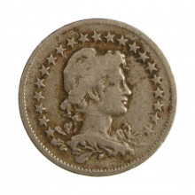 Moeda V-102 200 Réis 1930 BC Cupro Níquel Ø25mm 8gr.