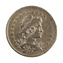 Moeda V-117 400 Réis 1929 BC/MBC Cupro Níquel Ø30mm 12gr.