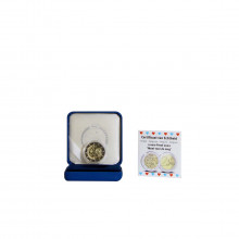 Estojo Moeda KM#429 2 Euros 2022 FC Bélgica Europa Cuidados de saúde na COVID PROOF Bimetálico Ø25,75mm 8,5gr.