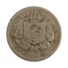 Moeda V-011 100 Réis 1881 UTG Cupro Níquel Ø27mm 10gr.