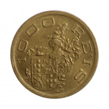 Moeda V-139 1000 Réis 1932 SOB  Bronze-Alumínio Ø26,7mm 8gr.*