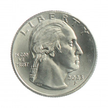 Moeda KM#782 Quarter Dollar American Woman Eleanor Roosevelt 2023 P FC USA América Cupro Níquel Ø24,26mm 5,67gr.