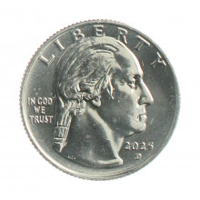 Moeda KM#809 Quarter Dollar American Woman Ida B. Wells 2025 D FC USA América Cupro Níquel Ø24,26mm 5,67gr.