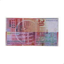Cédula P#68a.66 20 Francs 1994  Suiça Europa BC
