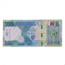 Cédula P#New 100 Riyals 2022  Qatar Ásia SOB/FE