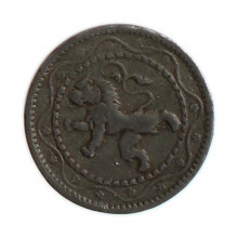 Moeda KM#80 5 Centimes 1916 MBC Bélgica Europa  Zinco Ø19mm 2,5gr.