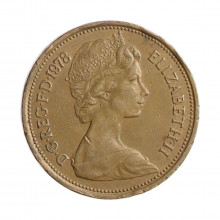 Moeda KM#916 2 Pence 1978 MBC Reino Unido Europa Bronze Ø25,9mm 7,12gr.