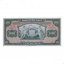 Cédula P#S541r.2 100.000 Réis 1929 Banco do Café Brasil América MBC