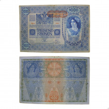 Cédula P#60 1000 Kronen 1919  Austria Europa BC