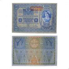 Cédula P#60 1000 Kronen 1919  Austria Europa MBC