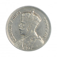 Moeda KM#2 6 Pence 1936 MBC Rodésia do Sul África Prata 0.925 Ø19,41mm 2,83gr.