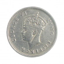 Moeda KM#16 3 Pence 1942 MBC Rodésia do Sul África Prata 0.925 Ø16mm 1,41gr.