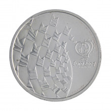 Moeda KM#750 8 Euros 2003 SOB/FC Portugal Europa Valores do Futebol - Celebração Prata .500 Ø36mm 21,1gr.