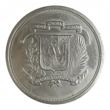 Km#53 1 Peso 1979 MBC República Dominicana América
