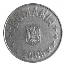 Km#191 10 Bani 2005 MBC Romênia Europa