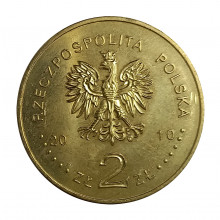 Y#735 2 Zlote 2010 SOB Polônia Europa 90 Anos da Batalha de Varsóvia