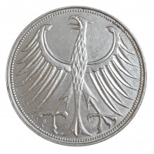 5 Mark 1951 G SOB Alemanha Europa