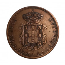 Km#513 V Réis 1868 MBC+ Portugal  Europa