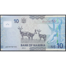 P#11 10 Namíbia Dollar 2012 FE Namíbia África