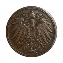 KM#10 1 Pfennig 1898 A MBC+ Alemanha Império Europa