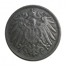 Km#26 10 Pfenning 1918 MBC Alemanha Europa Império Alemão