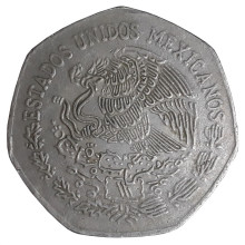 Km#477 10 Pesos 1982 MBC México América
