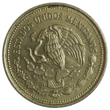 Km#508 20 Pesos  1985 MBC+ México América