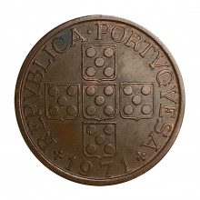 Km#596 50 Escudos 1971 MBC Portugal Europa