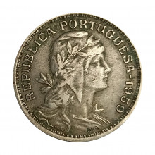 Km#577 50 Centavos 1959 MBC Portugal Europa