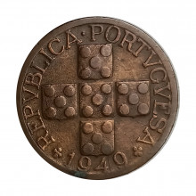 Km#584 20 Centavos 1949 BC Portugal Europa