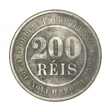 V-051 200 Réis 1898 MBC