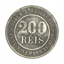 V-050 200 Réis 1897 BC/MBC