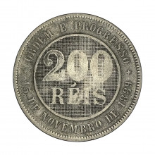 V-046 200 Réis 1893 BC/MBC