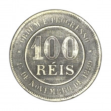 V-041 100 Réis 1897 MBC