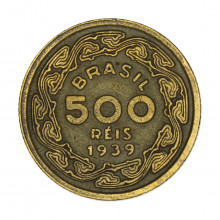 V-175 500 Réis 1939 Machado de Assis