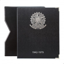 Álbum Moedas de Luxo nº 2 República Cruzeiro 1942 - 1979