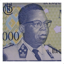 P#08b 1000 Francs 1964 SOB/FE Congo África Cédula Cancelada