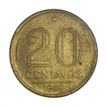 V-188 20 Centavos 1946 MBC/SOB