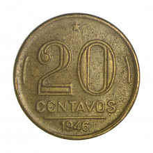 V-188 20 Centavos 1946 MBC+