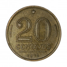 V-211 20 Centavos 1953 