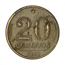 V-210 20 Centavos 1952