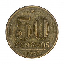 V-196 50 Centavos 1947 MBC