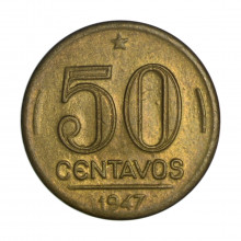V-196 50 Centavos 1947 SOB