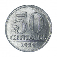 V-271 50 Centavos 1959 FC