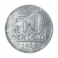 V-271 50 Centavos 1959 MBC