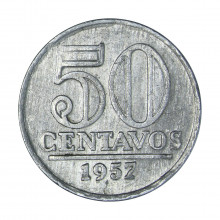 V-269 50 Centavos 1957 SOB
