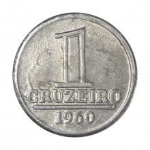 V-277 1 Cruzeiro 1960 MBC C/ Marca de Limpeza