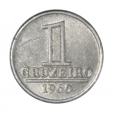 V-277 1 Cruzeiro 1960 MBC+ C/ Marca de Limpeza